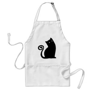 Black Cat apron