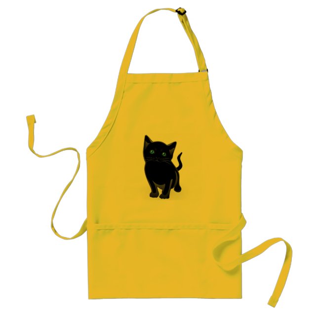 Black Cat Apron (Front)