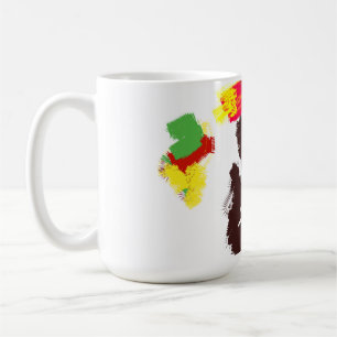 Black Cat Autumn little Coffee Mug