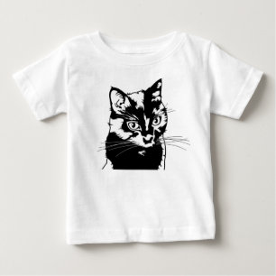 Black Cat Baby T-Shirt
