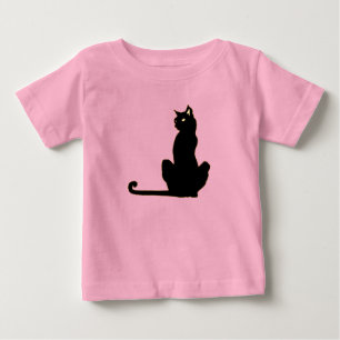 Black Cat Baby/Toddler T-Shirt