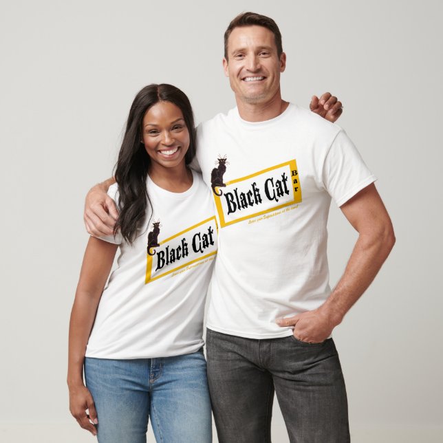 Black Cat Bar T-Shirt (Unisex)