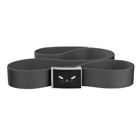 Black cat belt | Zazzle.co.uk