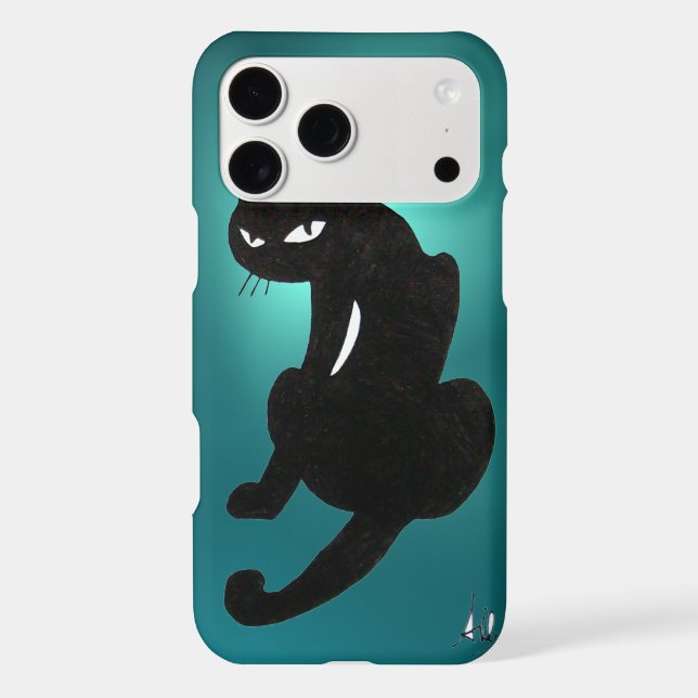 BLACK CAT blue (Back)