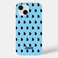 Black Cat (Blue)