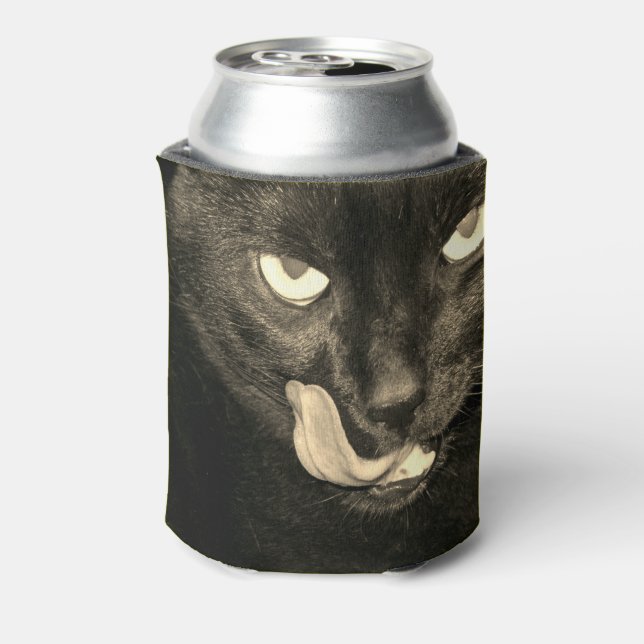 Black Cat Can Cooler (Can Back)