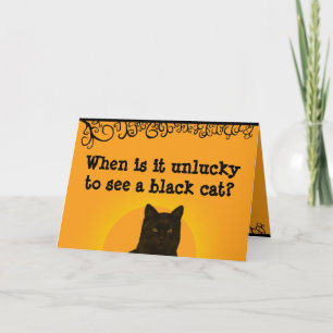 Black Cat Card