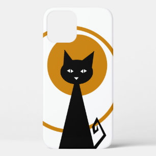Black Cat iPhone 12 Case