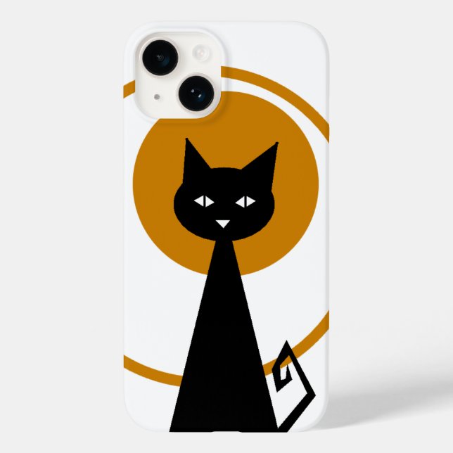 Black Cat Case-Mate iPhone Case (Back)