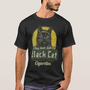 Black Cat Cigarettes 1904 T-Shirt