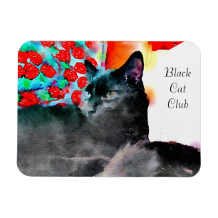 Black Cat Club magnet