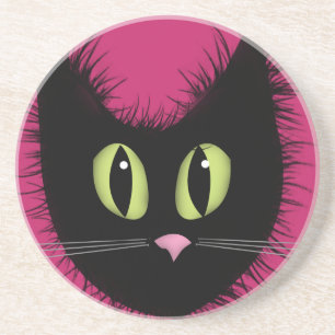 Black Cat Coaster