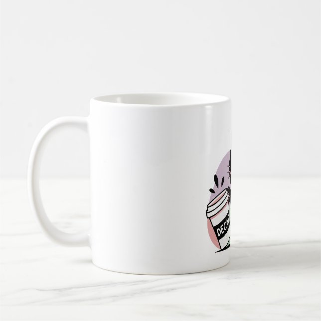 Black cat Coffee ( Decaff ) Coffee Mug (Left)