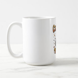 Black Cat Coffee Morning Design Mug