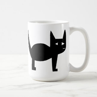 Black Cat Coffee Mug