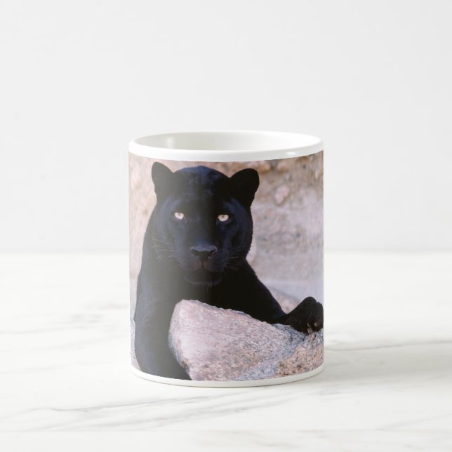 Black Cat Coffee Mug (Center)