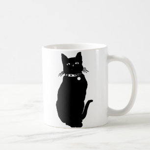 Black Cat Coffee Mug