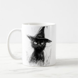 Black Cat Coffee Mug