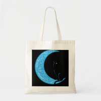 Black Cat Crescent Moon Sailor Mum Hoodie