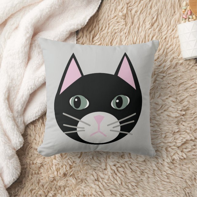 Black cat cushion (Blanket)