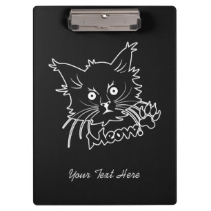 Black Cat custom clipboard