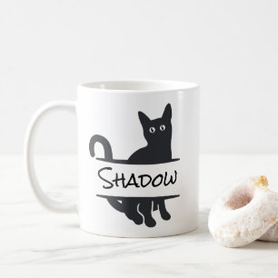 Black Cat Custom Coffee Mug
