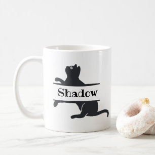 Black Cat Customised Coffee Mug