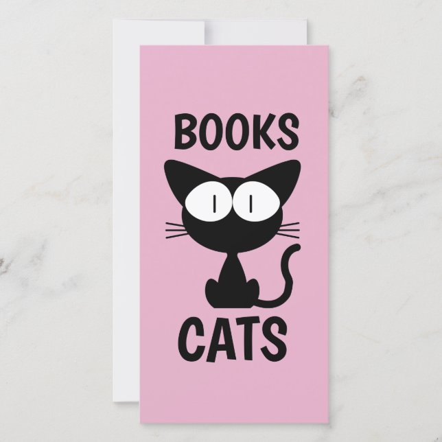 BLACK CAT CUTE BOOKMARKER BOOKMARKS (Front)