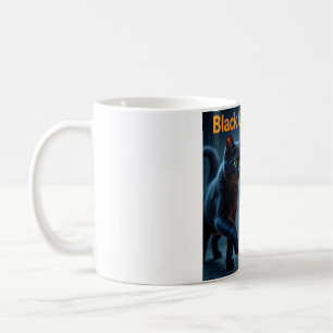 Black Cat Energy Halloween Mug 🎃