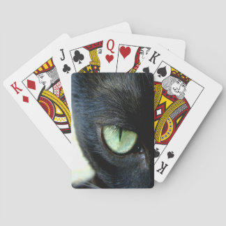 Black Cat Eye Playing Cards