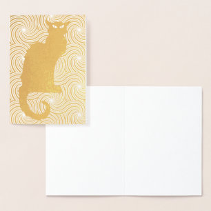 BLACK CAT Foil Card