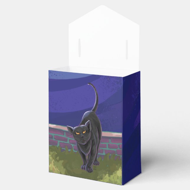 Black Cat Gifts & Accessories Favour Box (Opened)