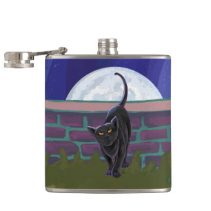 Black Cat Gifts & Accessories Hip Flask