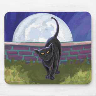 Black Cat Gifts & Accessories Mouse Mat