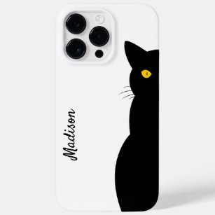 BLACK CAT Golden Eyes Customisable Case-Mate iPhone 14 Pro Max Case