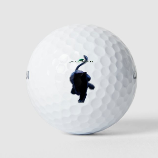 Black Cat  Golf Balls (Front)