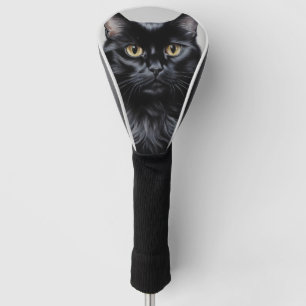 Black Cat Golf Head Cover