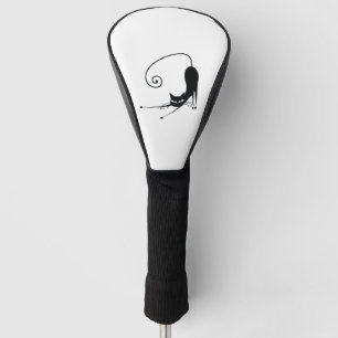 Black Cat                              Golf Head Cover