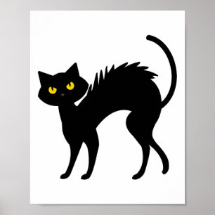 Black Cat Halloween - Black Cats Poster