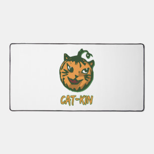Black Cat Halloween Halloween Costumes Desk Mat