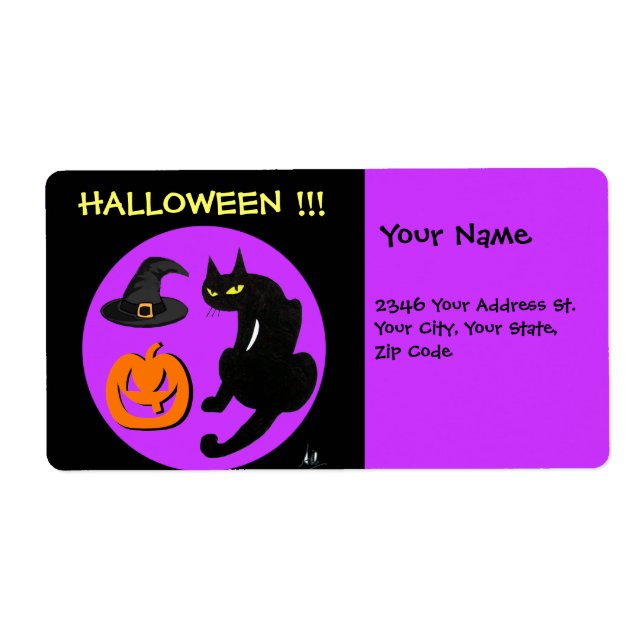 BLACK CAT HALLOWEEN PARTY (Front)