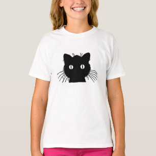 Black Cat Halloween T-Shirt