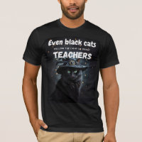 Black Cat Halloween Teacher Appreciation Quote