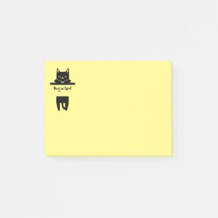 Black Cat, Hang in There! Post-it Notes
