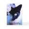 Black Cat Happy Birthday Greeting Card