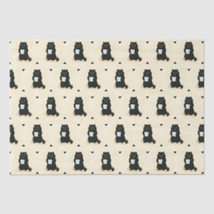 Black Cat Home Sweet Home Rescue Shelter Cute Tissue Paper