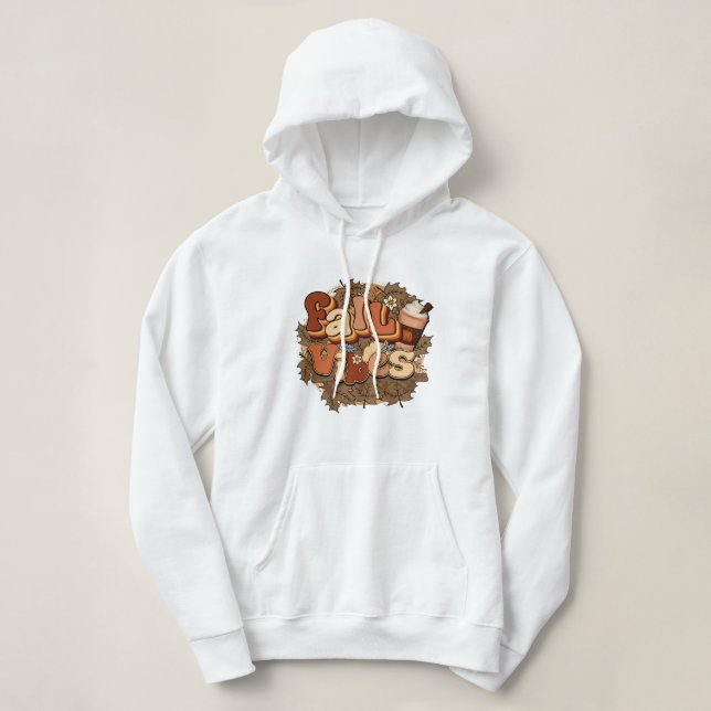 black cat hoodie (Design Front)