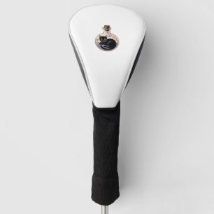 Black Cat in Potion Bottle Classic T-Shirt Golf Head Cover