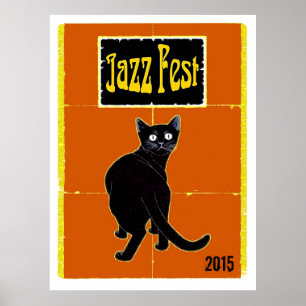 Black Cat Jazz Fest 2015 Poster