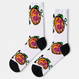 Black Cat joy autumn  Socks